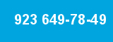 923 649-78-49